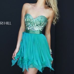 Sherri Hill Dresses | Goldchampagne Prom Dress | Poshmark